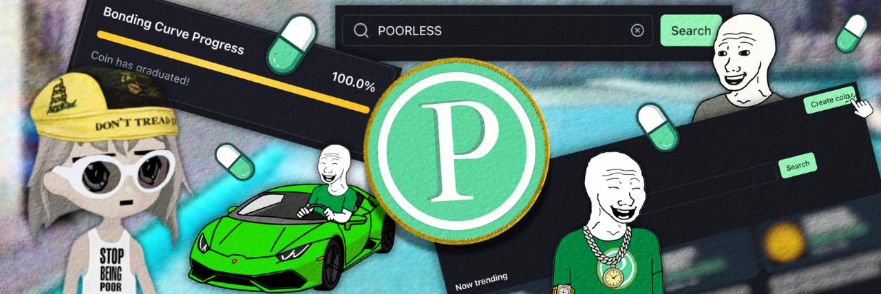 $POORLESS Bonding Curve Complete